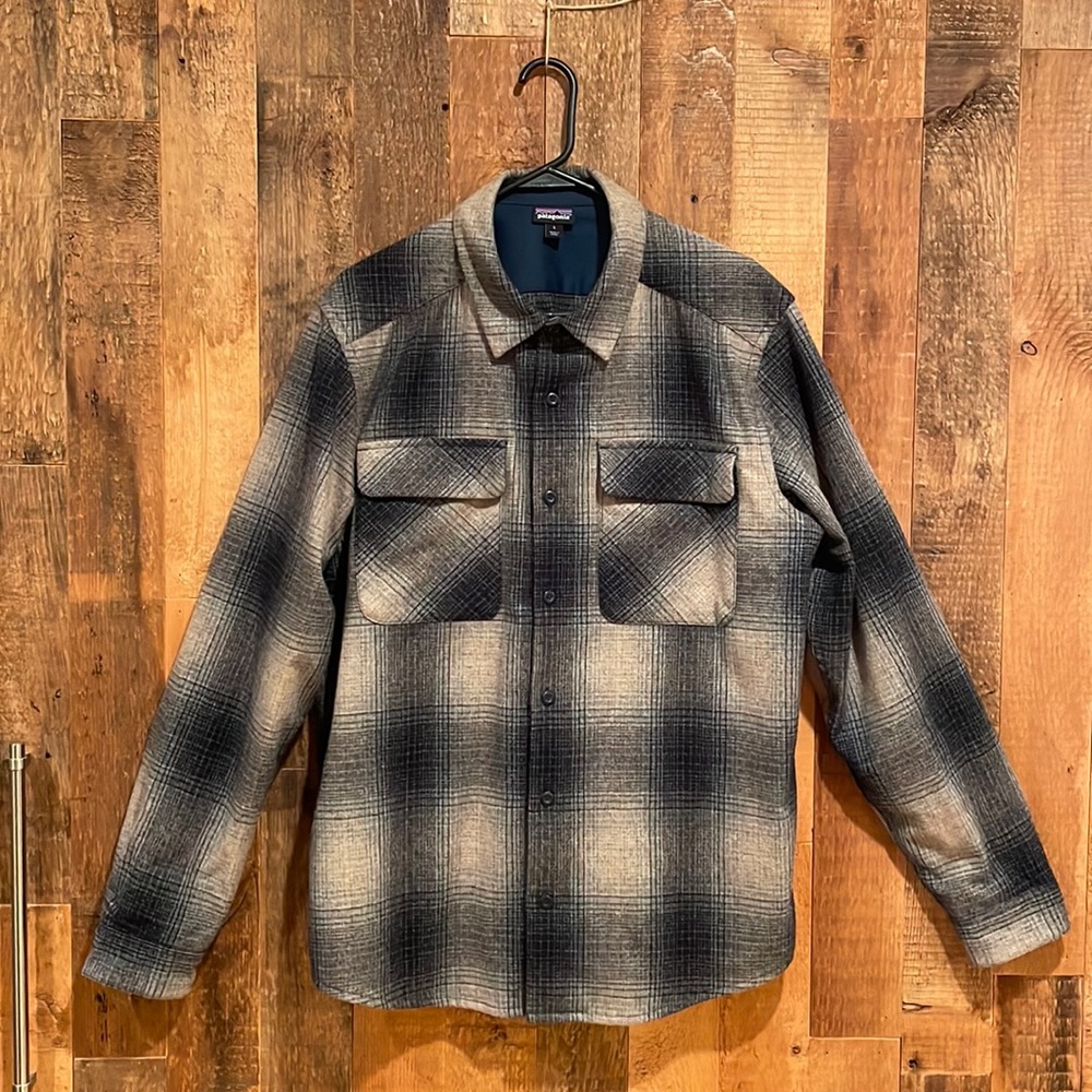Mens Patagonia Wool Shirt L/S